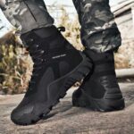 Black tac boots