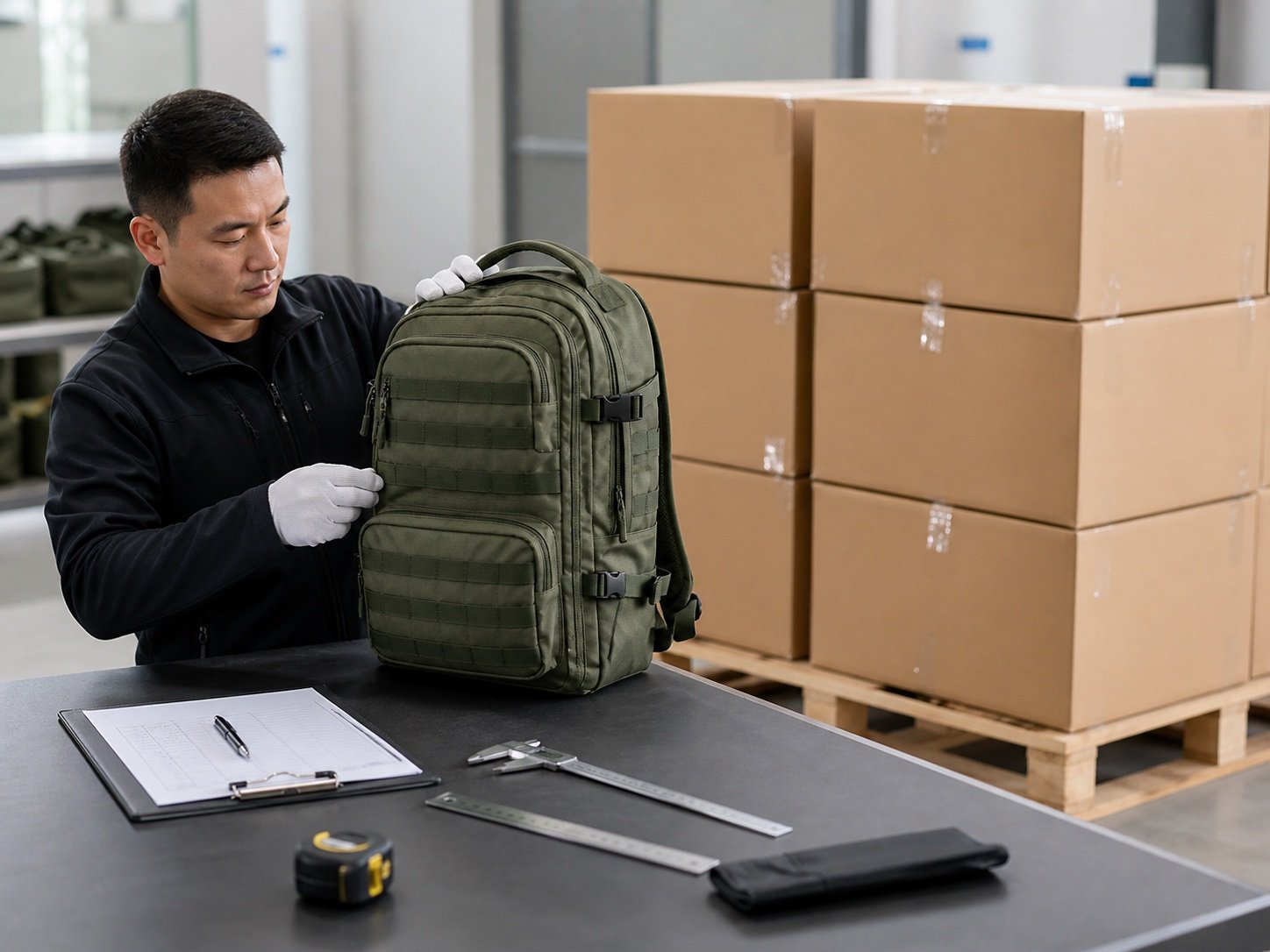 Quality Inspection & Shipping in the YEYI OEM and ODM workflow