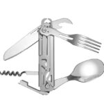Camping Fork Spoon Knife Set