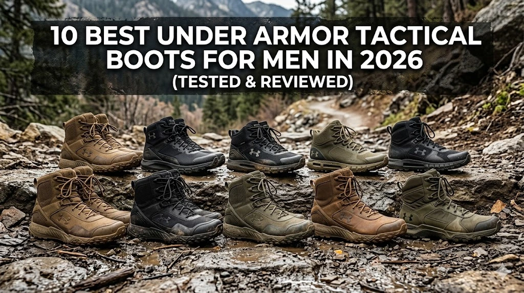 Under Armor Tactical Boots for Men