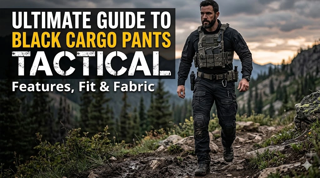 Black Cargo Pants Tactical