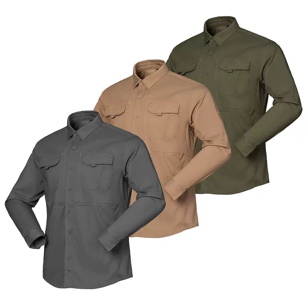 Stretch Tactical Long-Sleeve Shirt OEM tactical gear product