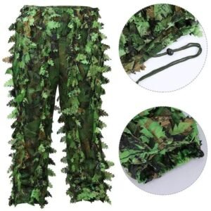3D Leafy Camouflage Ghillie Suit Set – Woodland Green OEM tactical gear product