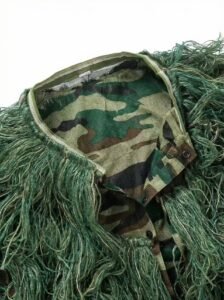 Full-Body 3D String Ghillie Suit – Woodland Green OEM tactical gear product