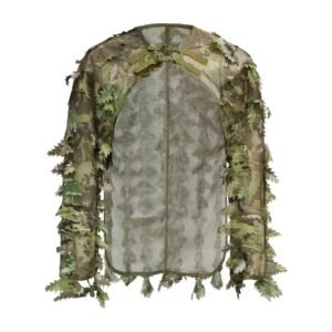 3D Leafy Camouflage Ghillie Coat & Cap Set product view 1